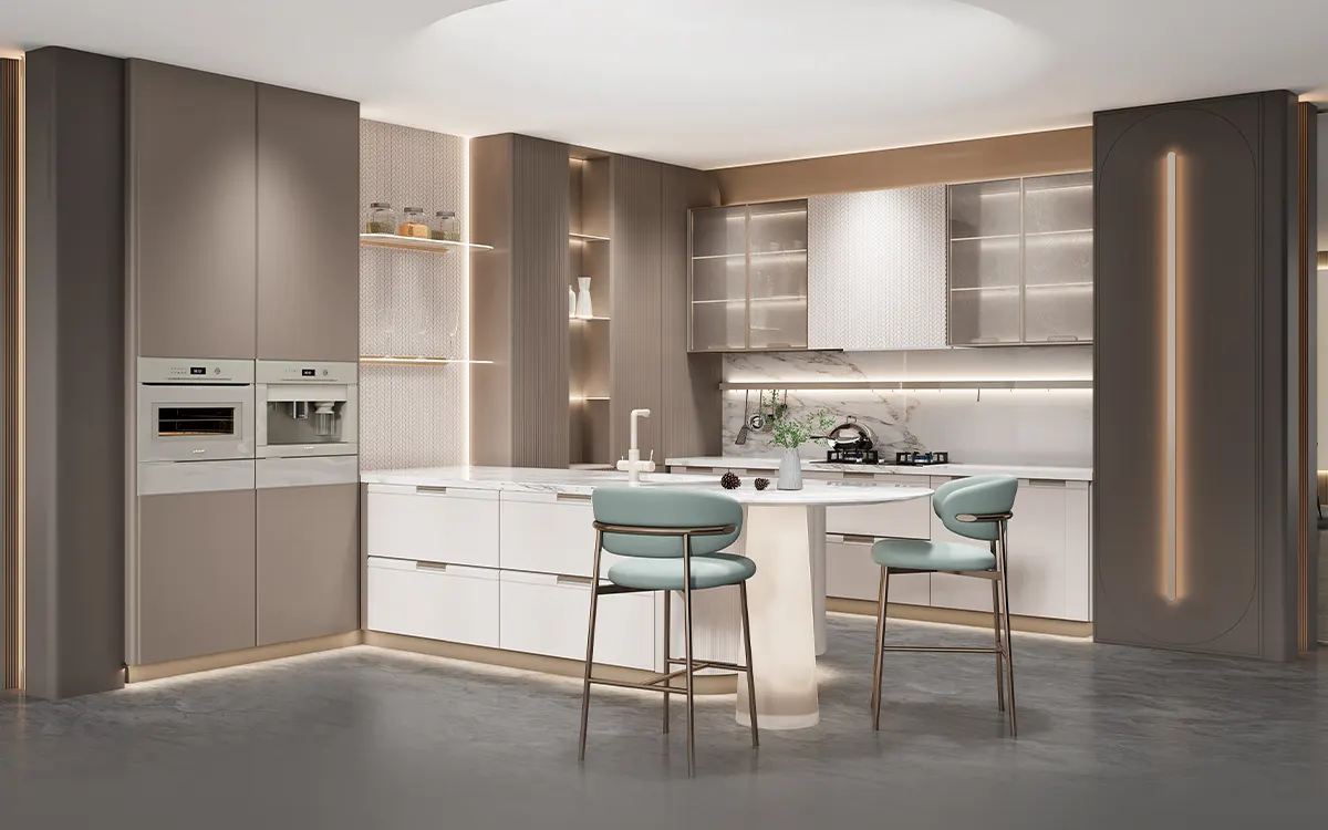 Modern Aesthetic​ Kitchen Cabinets